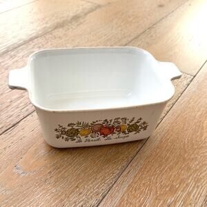 Vintage Corning Ware Spice of Life P-4-B Casserole Dish 7x5.5 USA